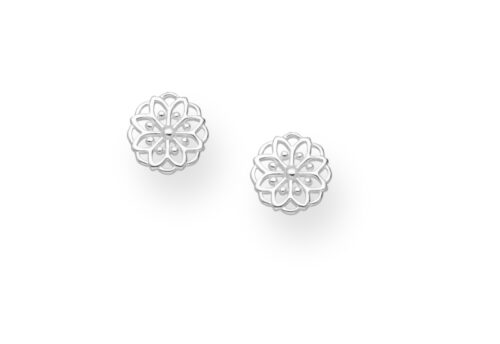 Nazca Lines Mandala Stud Earrings - Afbeelding 2