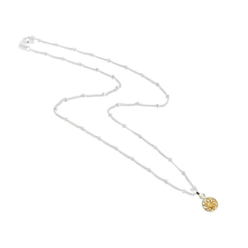 Silver Hoop Cluster Earrings