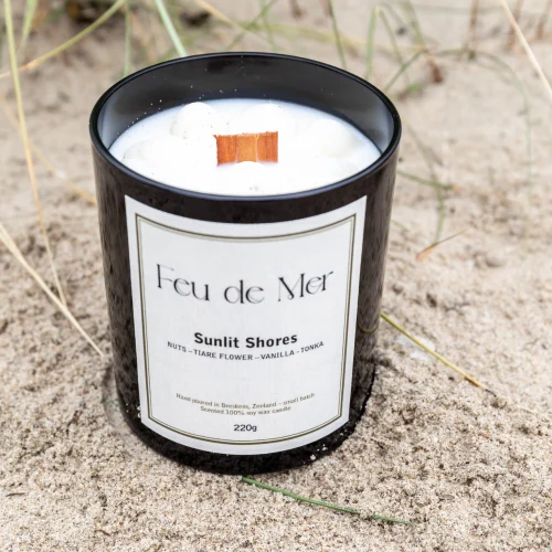 Sunlit Shores - geurkaars 220g