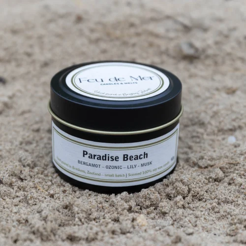 Paradise beach - geurkaars 90g