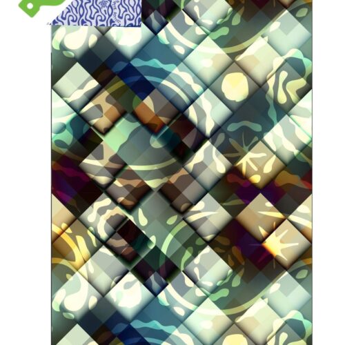 Reishanddoek of strandlaken XL 'NEON' – 100x190 cm